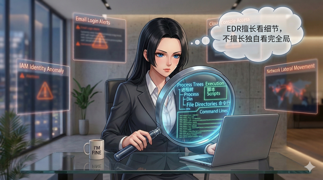 EDR深度检测示意图