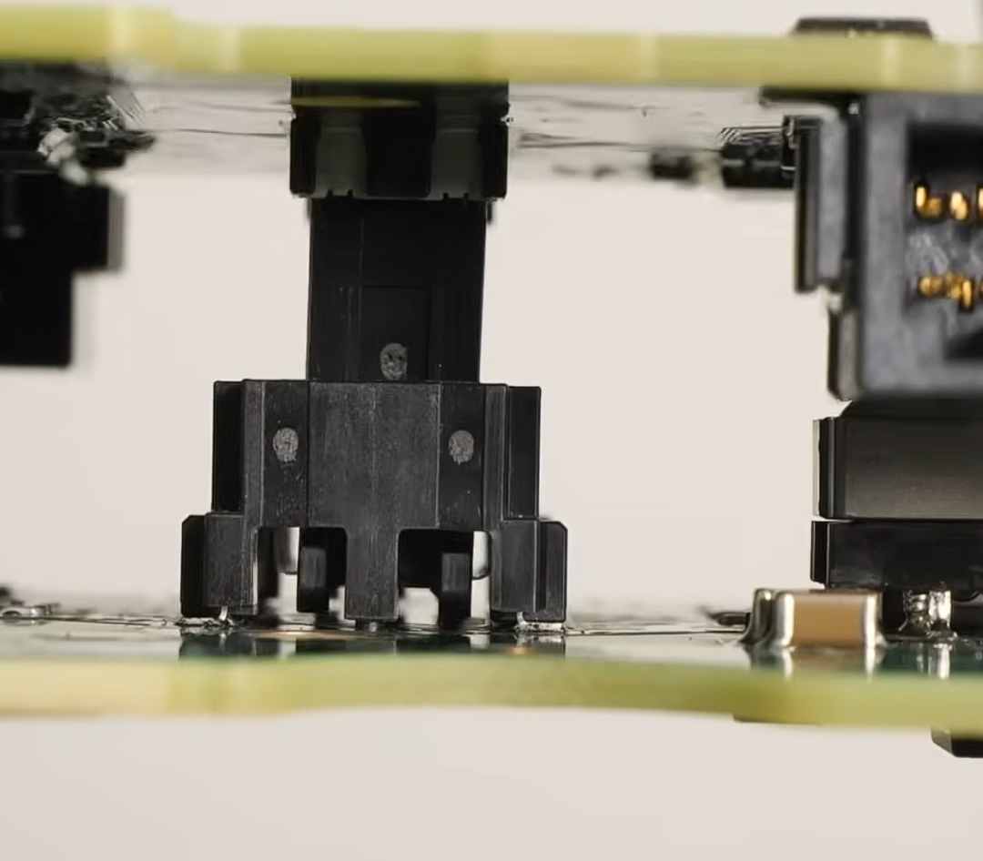 控制板电路细节特写