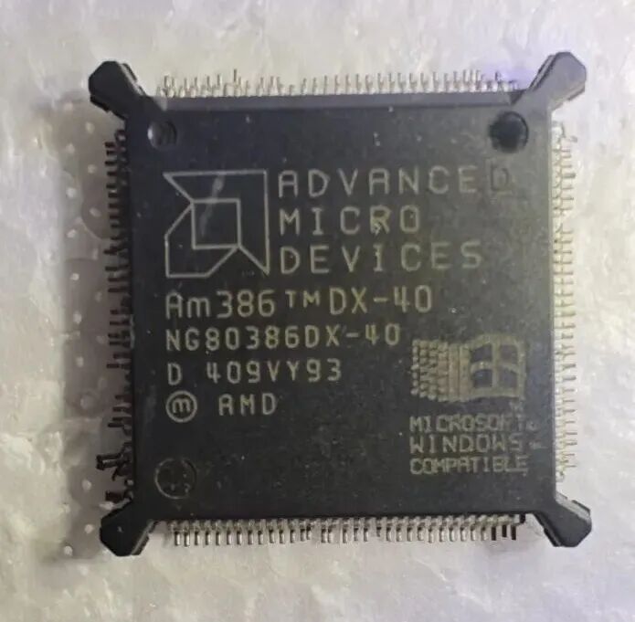 AMD Am386 DX-40 处理器特写