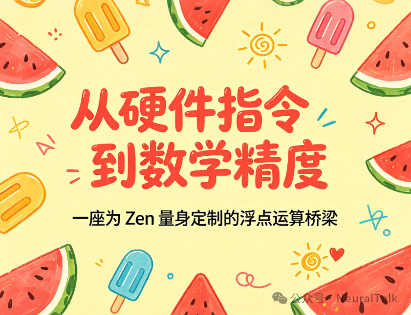 从硬件指令到数学精度 - 一座为 Zen 量身定制的浮点运算桥梁