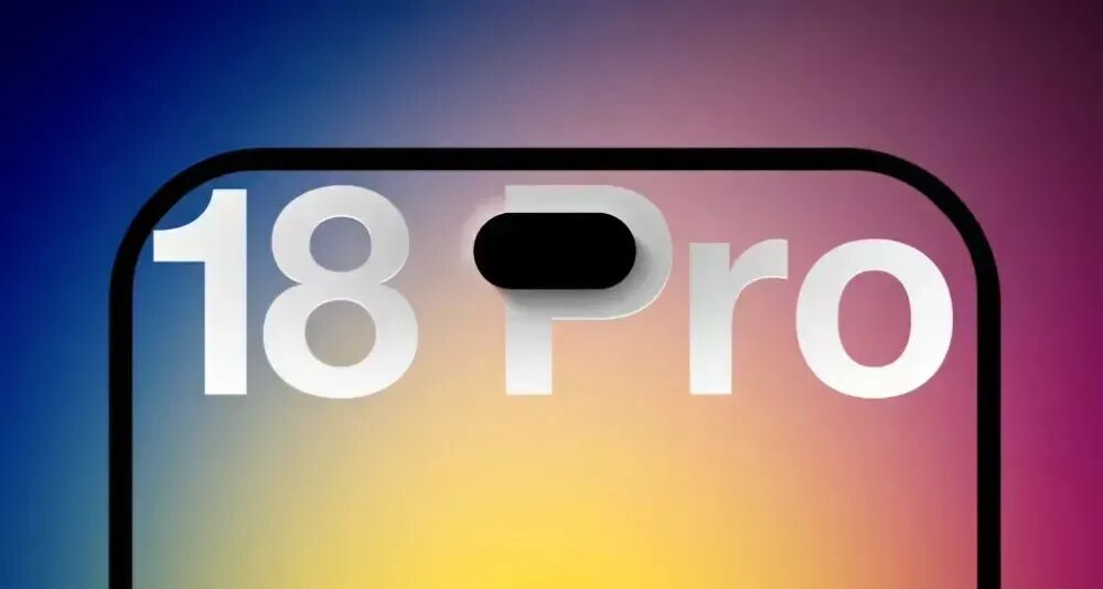 显示“18 Pro”字样的屏幕局部特写图