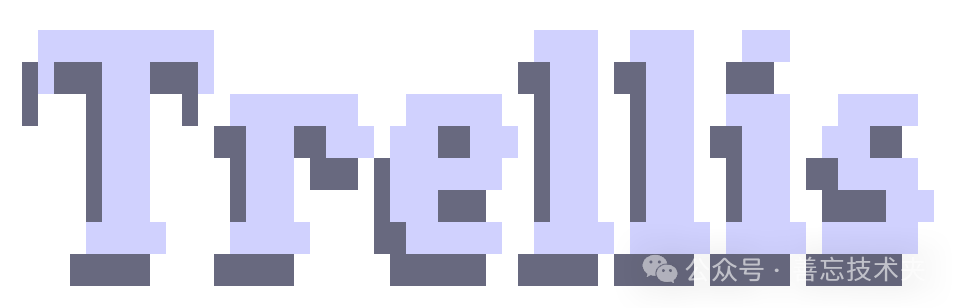 Trellis项目像素风格logo