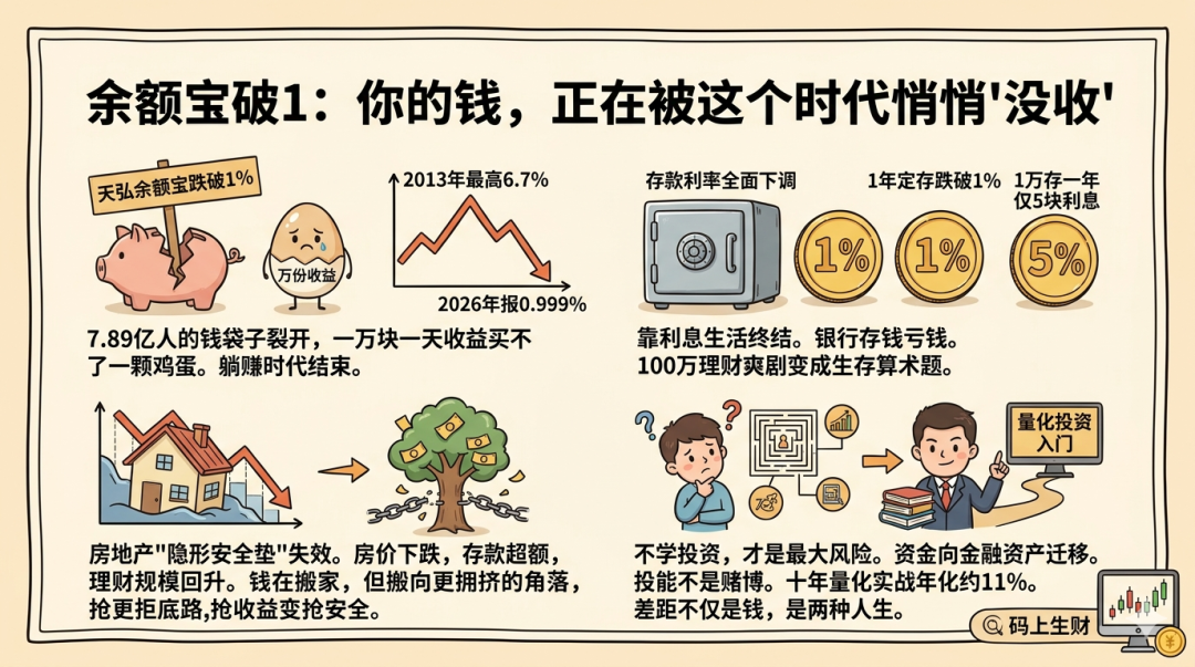 余额宝破1信息图