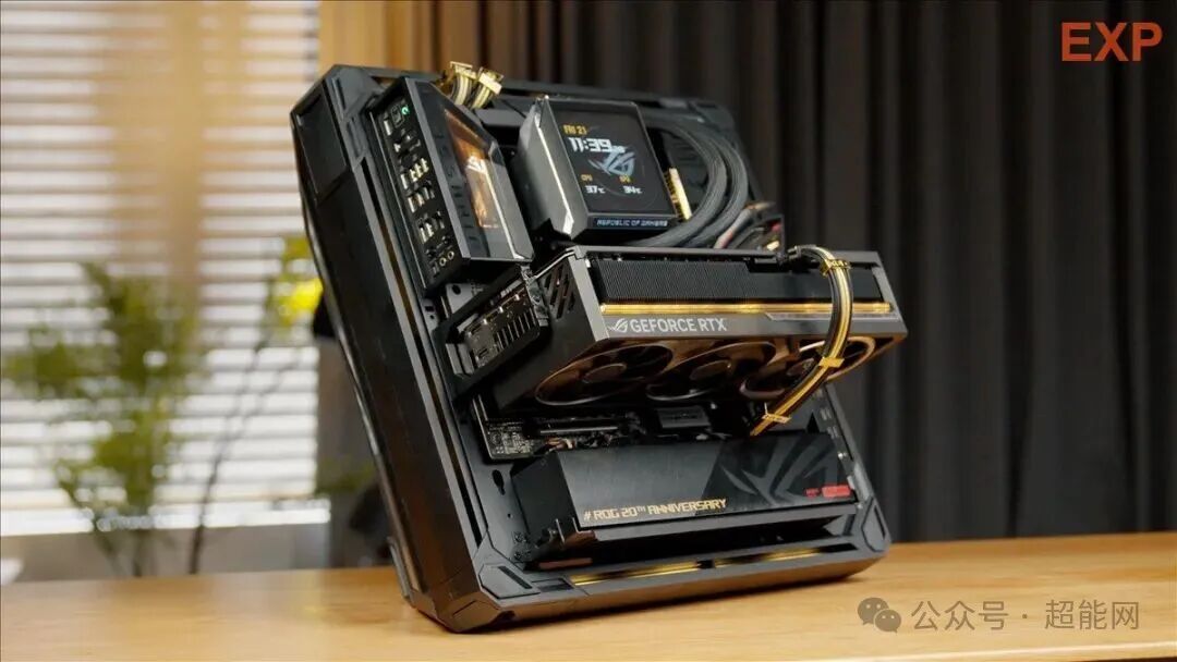 ROG GR20 斜置形态展示