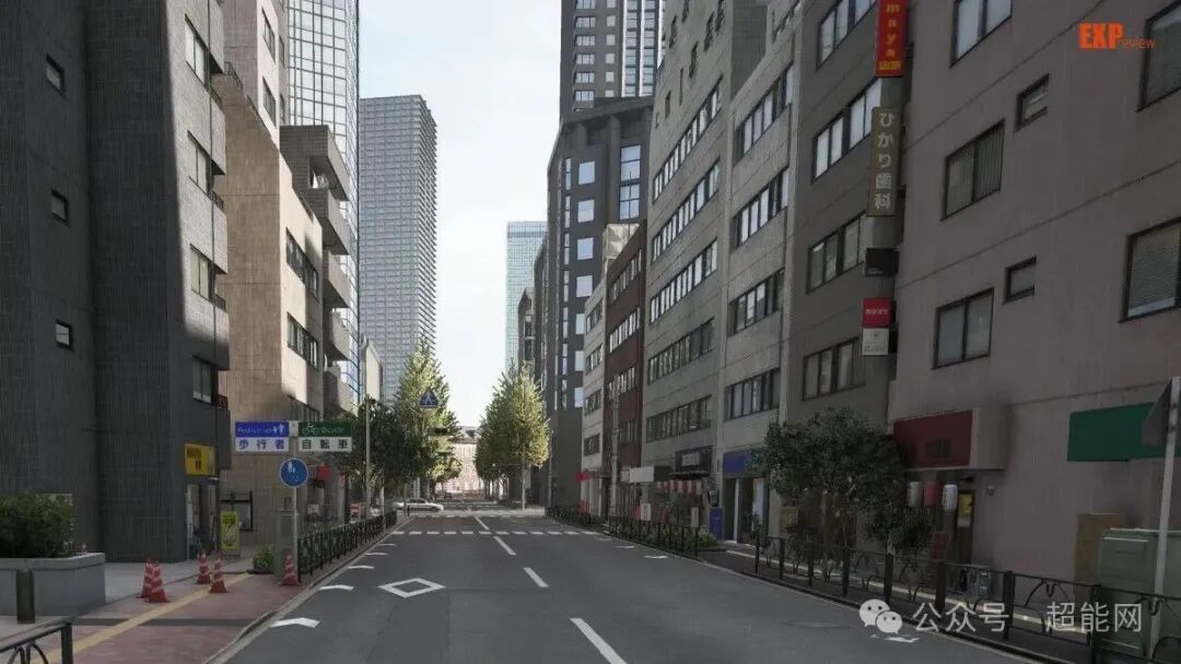 日本城市街道的游戏截图