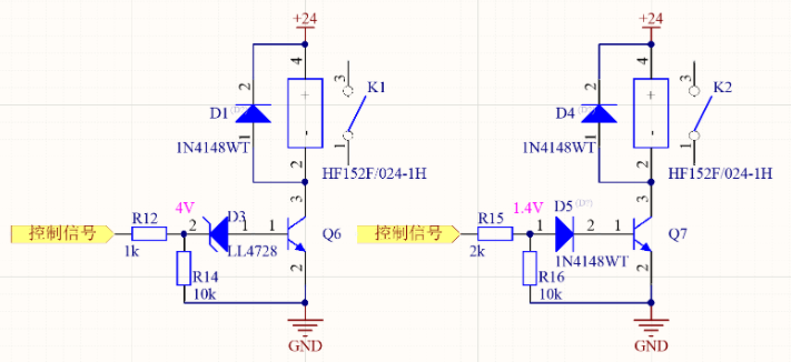 带阈值提升的NPN开关电路