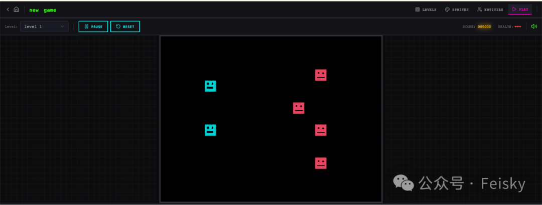 单Agent版本的游戏测试模式，实体无响应