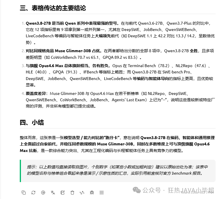 Qwen3.8-27B 图片评测总结输出