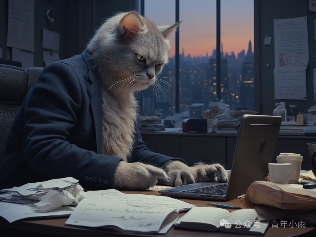 深夜加班的猫程序员