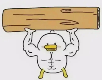 描绘通过提升单机性能来解决问题的卡通形象