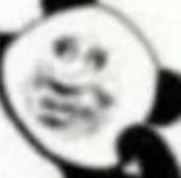 一个模糊的卡通表情