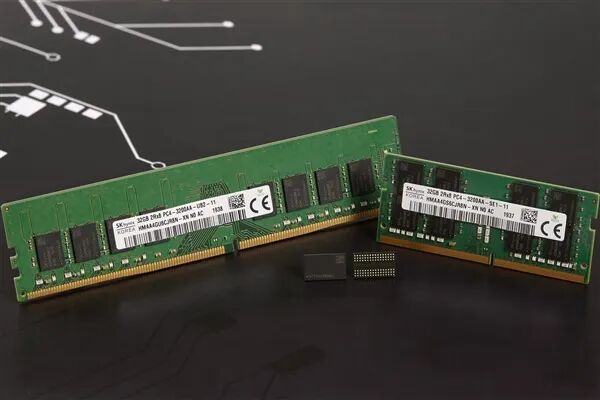SK Hynix DDR4内存条产品图