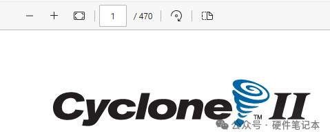 Cyclone II 标志