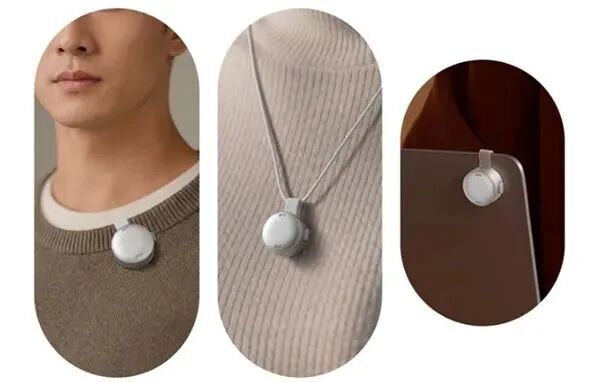 AI录音豆多种佩戴方式展示