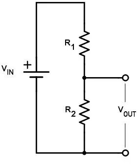 标准电阻分压器电路图