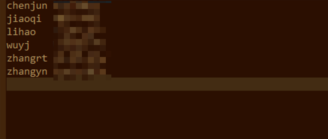 新增的弱口令账号