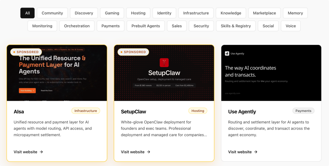 OpenClaw 生态相关产品和服务展示