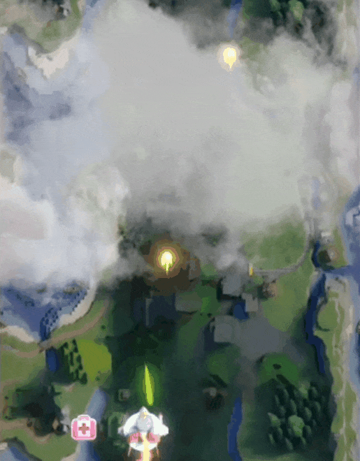 像素风飞机大战游戏画面