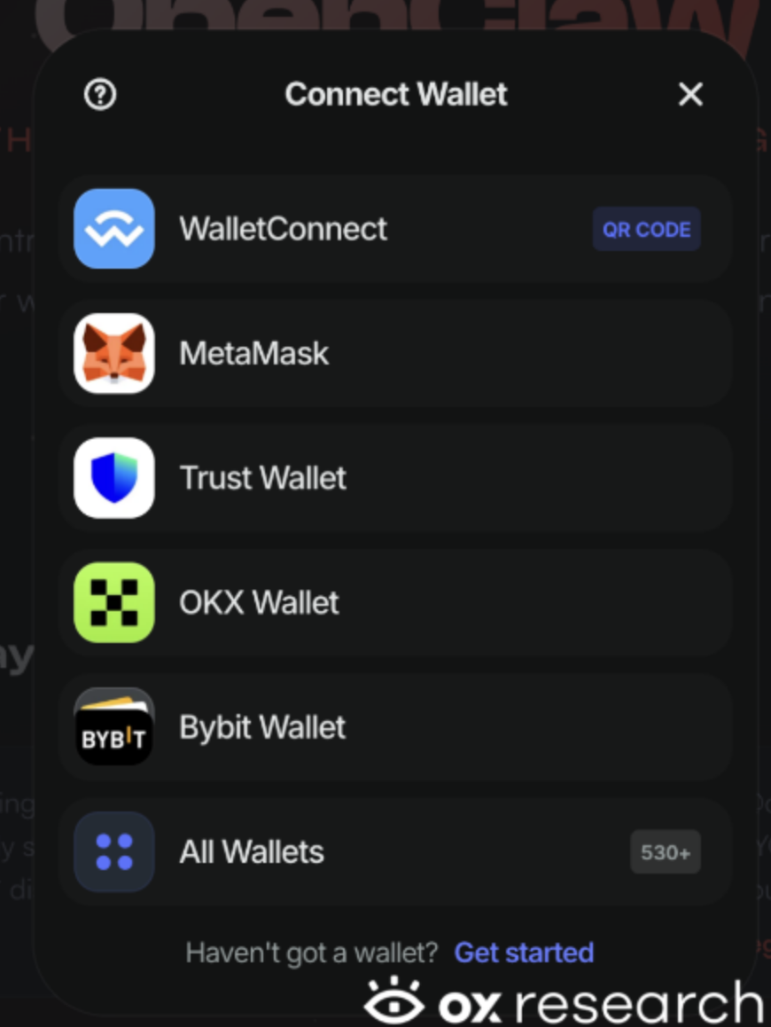 仿冒网站的钱包连接弹窗