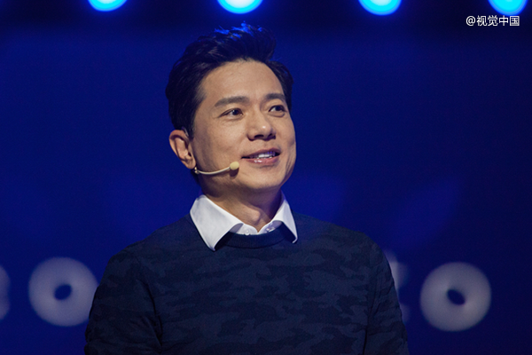 百度创始人李彦宏在演讲中