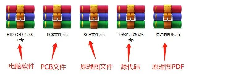 离线下载器开源资料包:PCB文件、原理图、源代码
