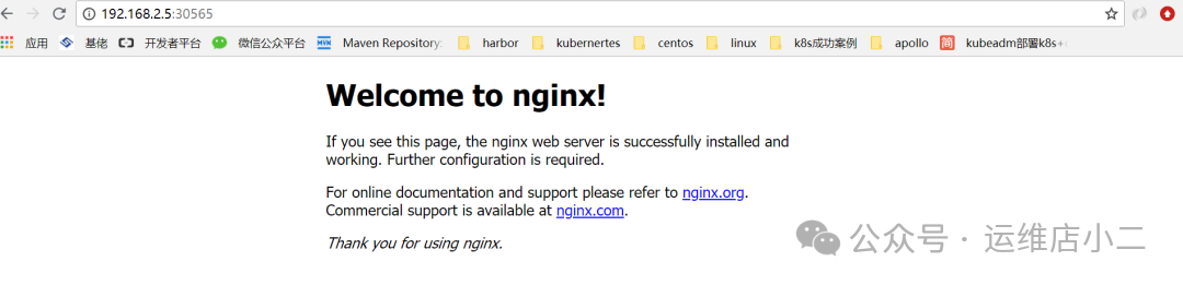 通过NodePort访问Nginx