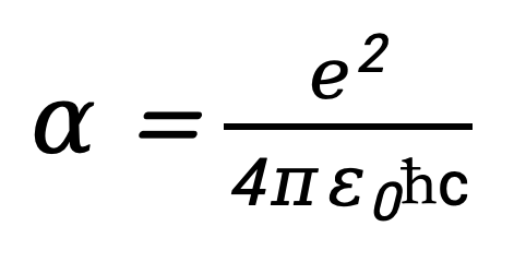 精细结构常数α的另一种书写公式