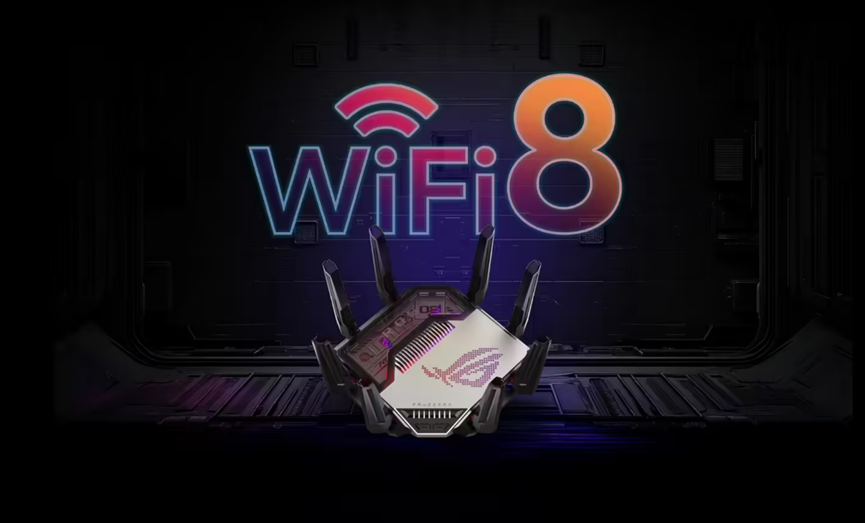 ROG WiFi 8路由器宣传图