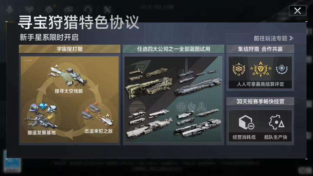 寻宝狩猎协议玩法界面截图