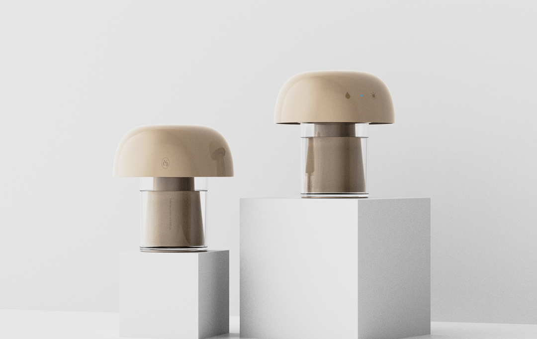 LIVJET蘑菇造型智能加湿器双款展示