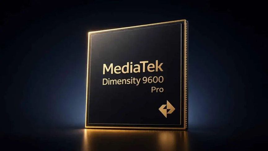联发科天玑9600 Pro芯片特写