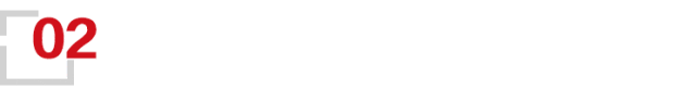一张白色背景的步骤指示图，左侧有蓝色方框和红色数字‘02’