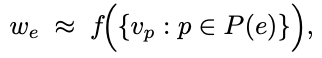 情绪读出方向近似公式:w_e ≈ f({v_p : p ∈ P(e)})