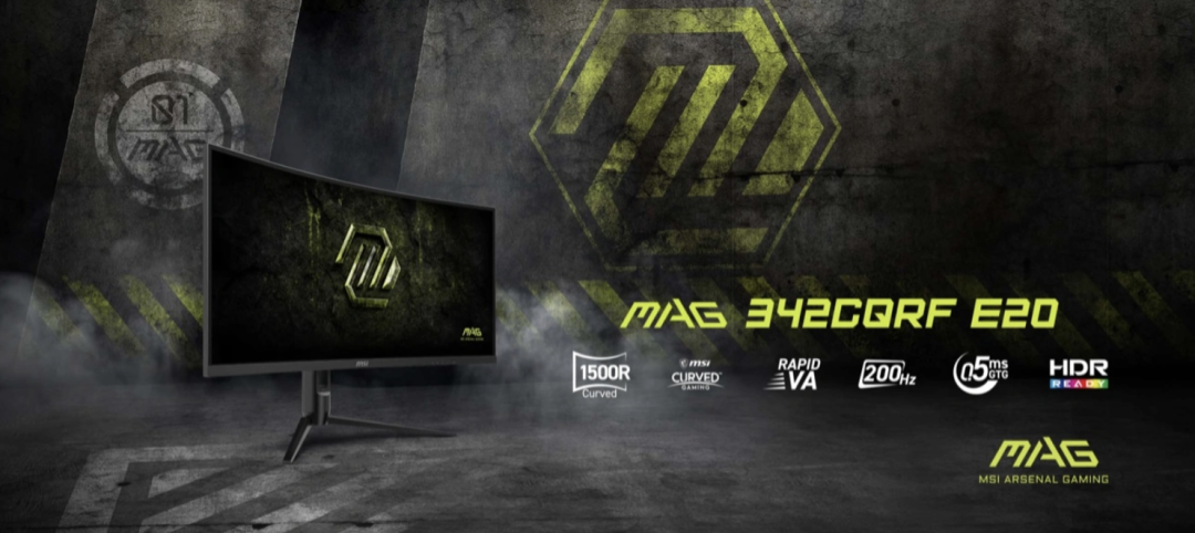 微星 MAG 342CQRF E20 显示器
