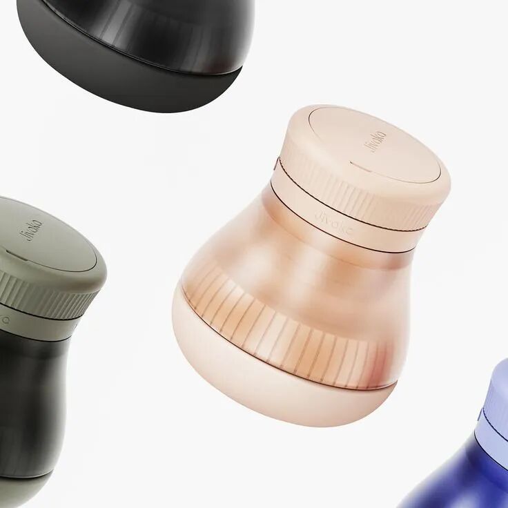 多个Jinoka品牌便携式设备悬浮展示