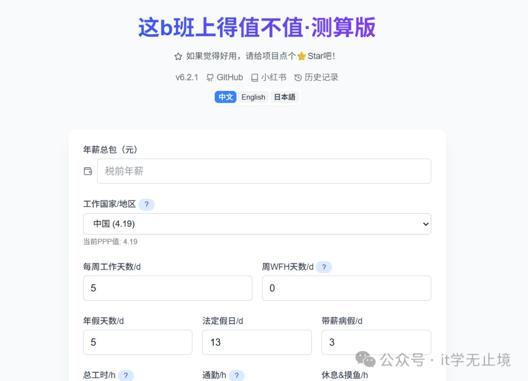 工作价值评估概念图