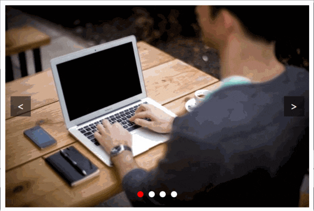 轮播图交互动效