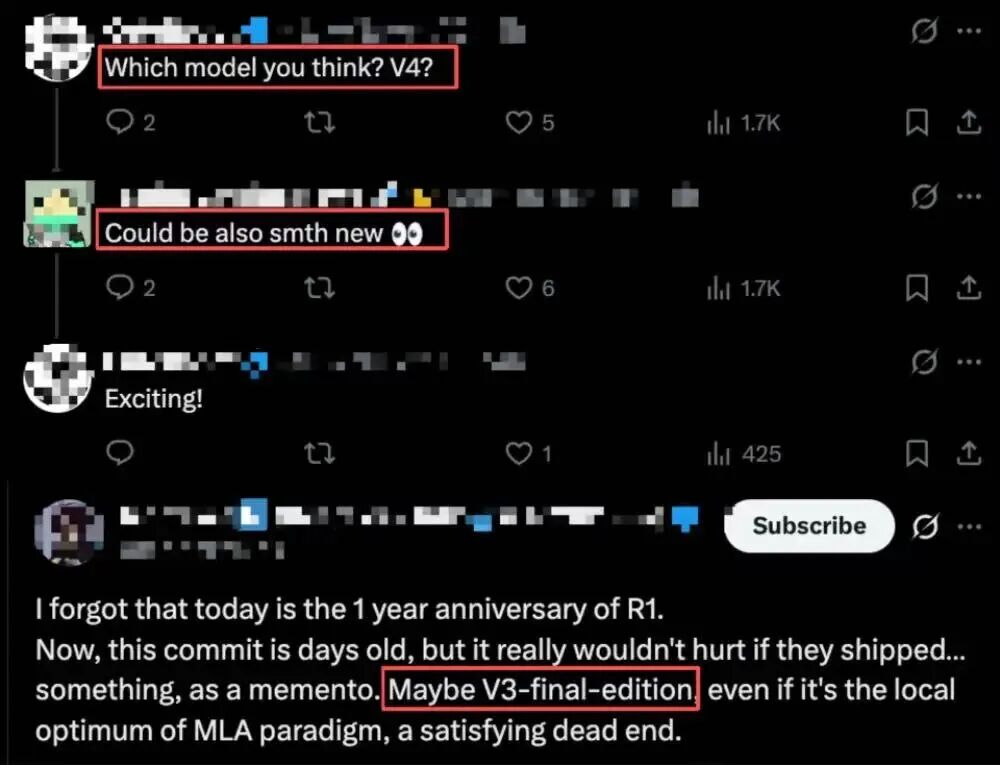 GitHub评论区关于MODEL1的猜测