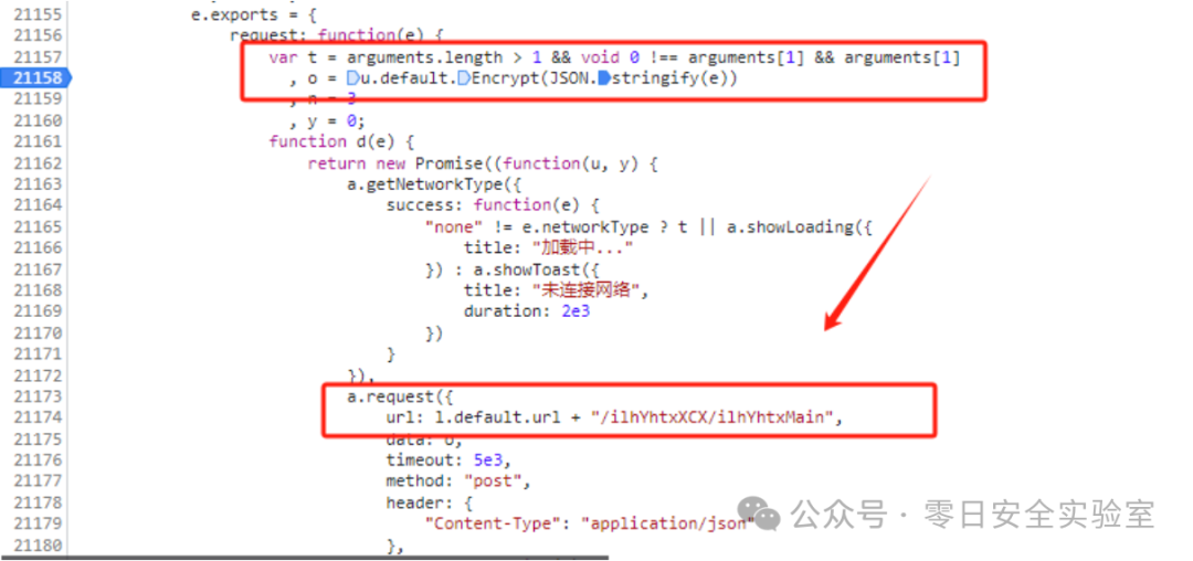 根据路由定位加密代码