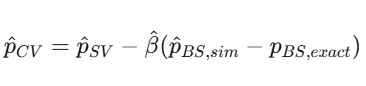 控制变量估计公式