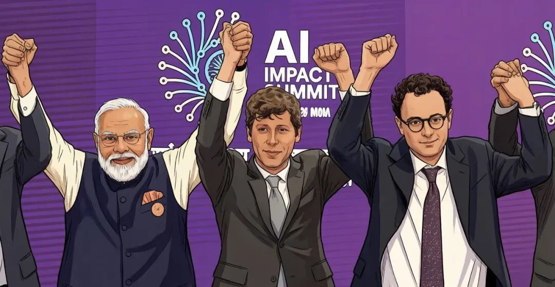 AI行业峰会宣传海报