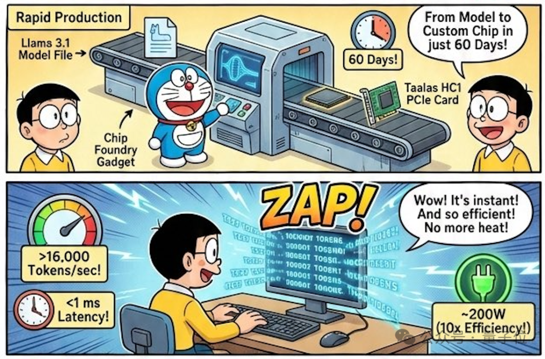 从模型文件到芯片的快速生产流程漫画