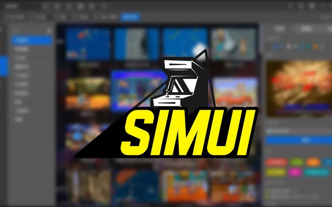 SimUI软件主界面