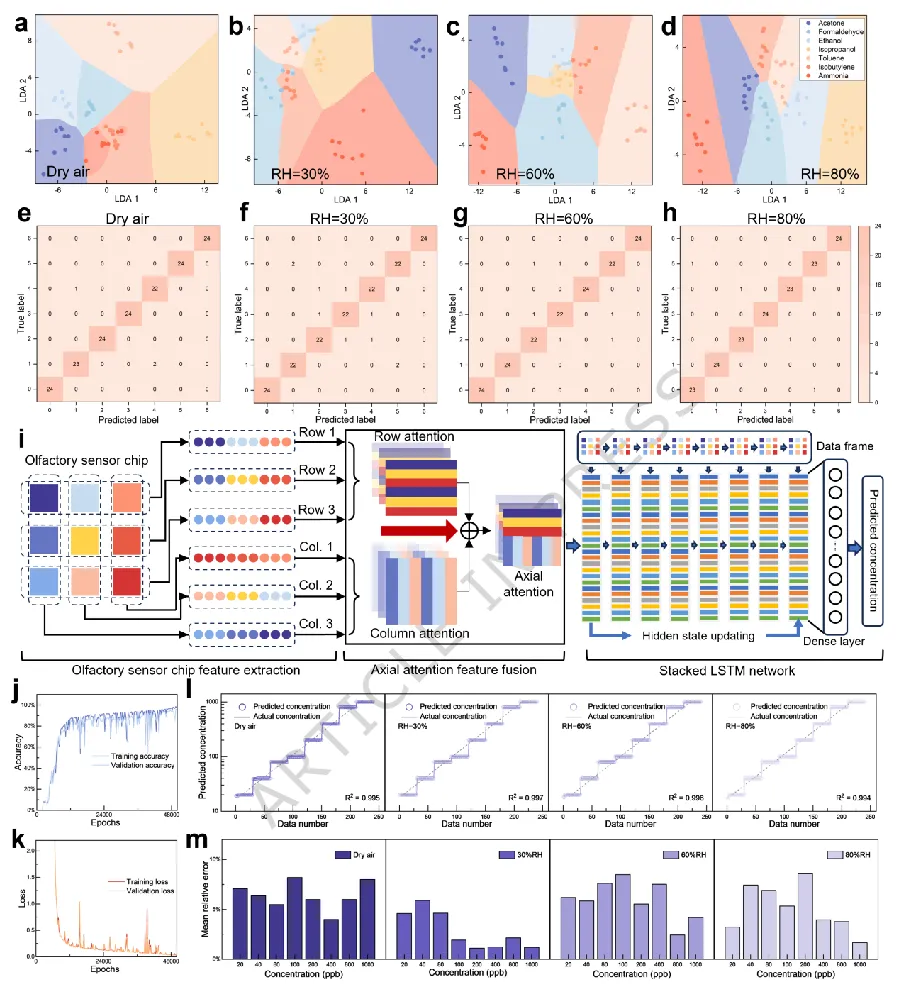 传感器数据处理与AI模型性能分析图表
