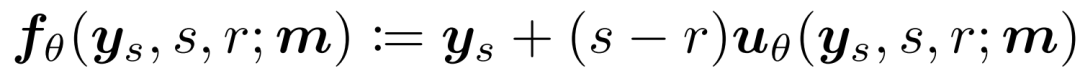 数学公式:流映射参数化定义
