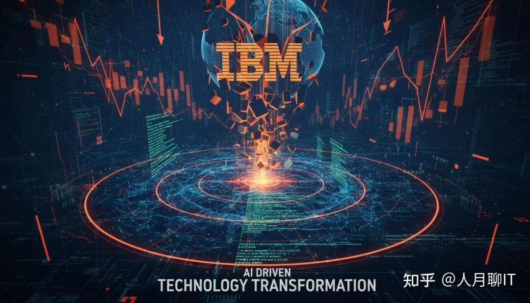 IBM与AI技术变革示意图