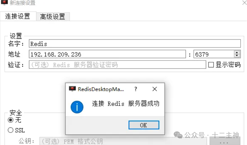 Redis未授权访问验证 - 192.168.209.236