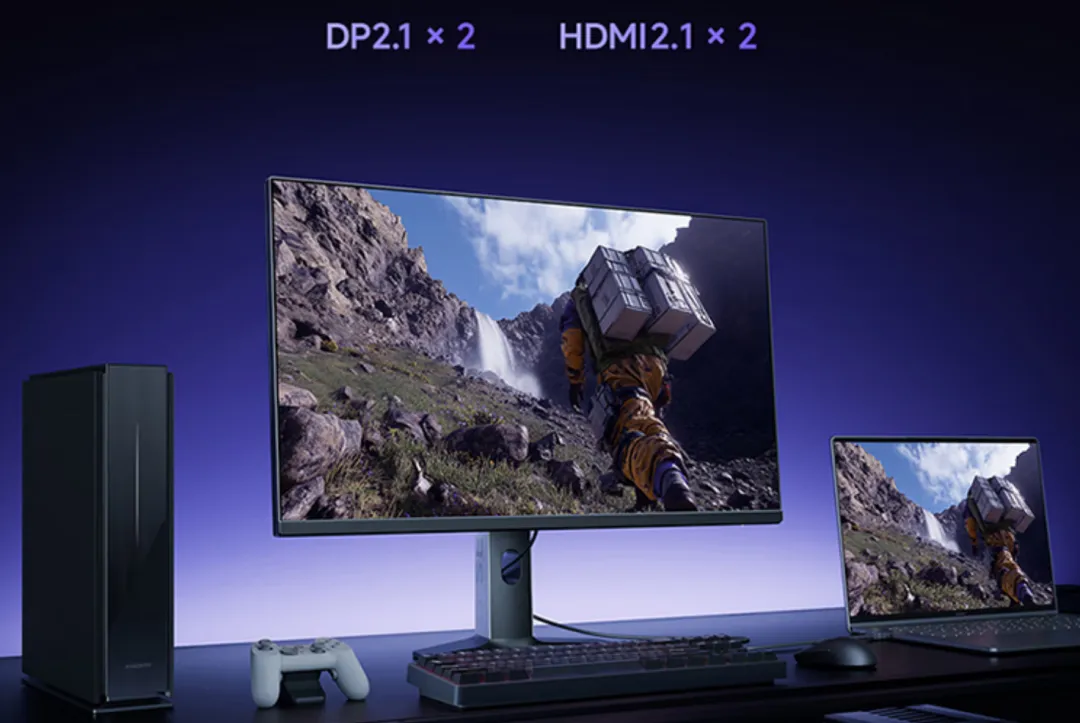 Redmi显示器接口规格展示图