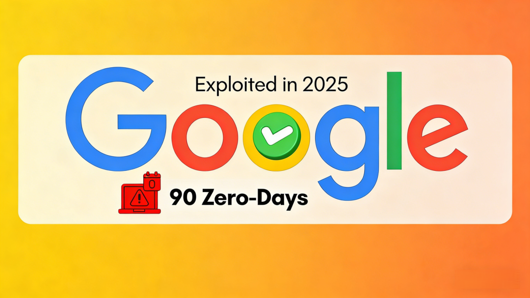 2025年谷歌遭遇90个零日漏洞攻击警示图
