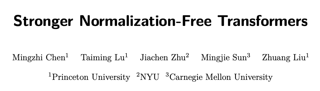 论文标题与作者信息